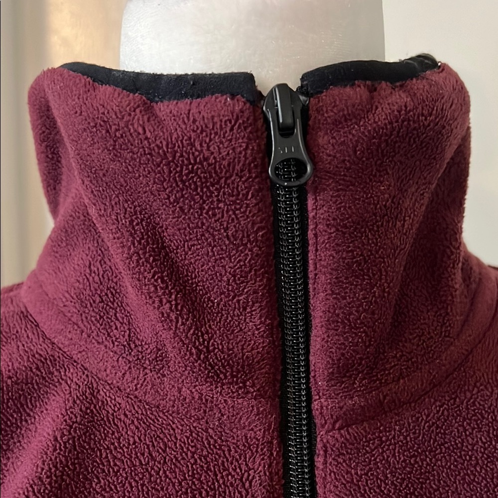 Adidas | Women’s Size Burgundy XS Fleece Pullover - Picture 6 of 9